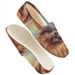 Vintage Pomeranian Portrait Casual Shoes