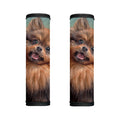 Vintage Pomeranian Portrait Handle Covers