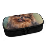 Vintage Pomeranian Portrait Insulin Cooler Travel Case