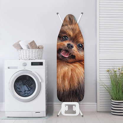 Vintage Pomeranian Portrait Ironing Board Cover