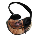 Vintage Pomeranian Portrait Pet Sling Carrier