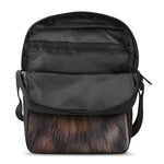 Vintage Pomeranian Portrait Rectangular Crossbody Bag