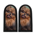 Vintage Pomeranian Portrait Skillet Handle Cover