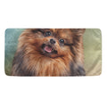 Vintage Pomeranian Portrait Towel