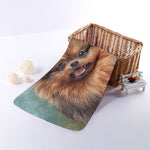 Vintage Pomeranian Portrait Towel