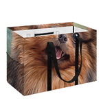 Vintage Pomeranian Portrait Utility Tote Bag
