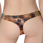 Vintage Pomeranian Portrait Women's Thong