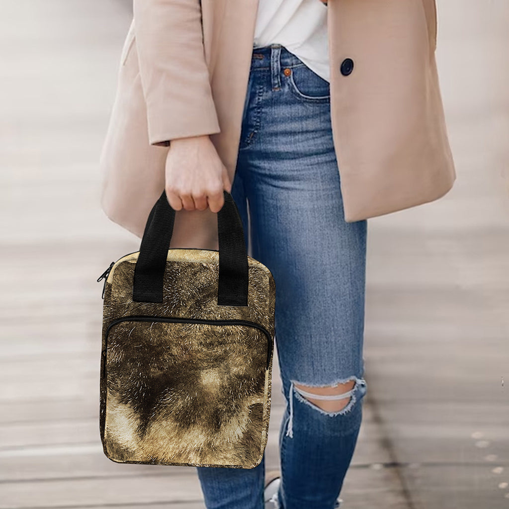 Vintage Pug Portrait Print Bible Tote Bag
