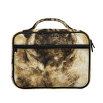 Vintage Pug Portrait Print Briefcase Bible Bag