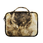 Vintage Pug Portrait Print Briefcase Bible Bag