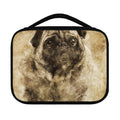 Vintage Pug Portrait Print Classic Bible Case