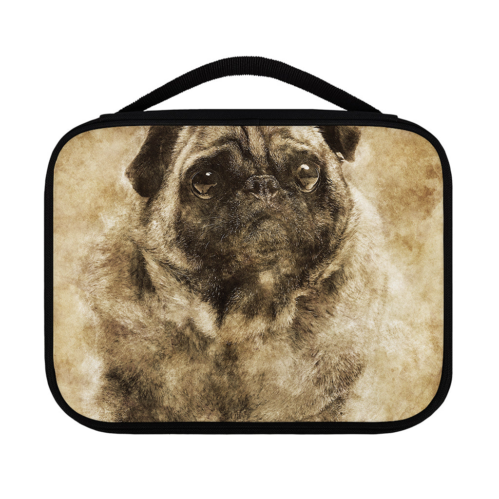 Vintage Pug Portrait Print Classic Bible Case