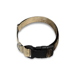 Vintage Pug Portrait Print Dog Collar