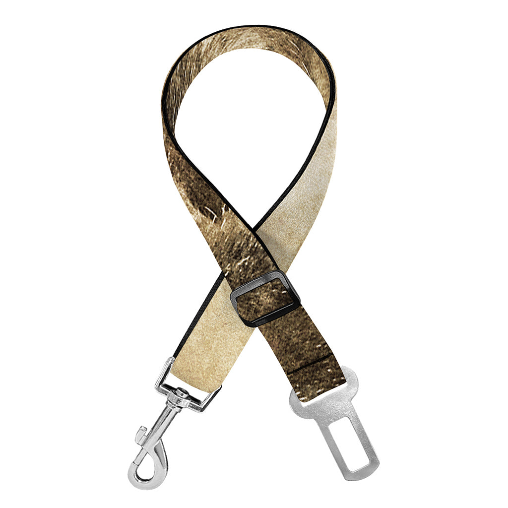 Vintage Pug Portrait Print Dog Seat Belt