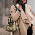 Vintage Pug Portrait Print Double Strap Bible Bag