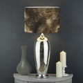 Vintage Pug Portrait Print Drum Lamp Shade