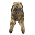 Vintage Pug Portrait Print Hammer Pants