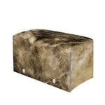 Vintage Pug Portrait Print Leather Tissue Box Cover