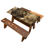 Vintage Pug Portrait Print Picnic Table Cover