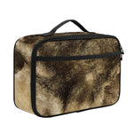 Vintage Pug Portrait Print Portable Lunch Bag