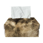 Vintage Pug Portrait Print Rectangle Tissue Box Cover