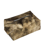 Vintage Pug Portrait Print Rectangle Tissue Box Cover