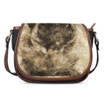 Vintage Pug Portrait Print Saddle Bag