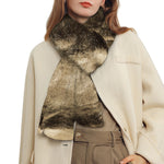 Vintage Pug Portrait Print Scarf