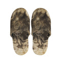 Vintage Pug Portrait Print Slippers