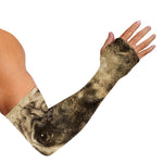 Vintage Pug Portrait Print Sun Protection Arm Sleeves