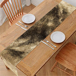 Vintage Pug Portrait Print Table Runner