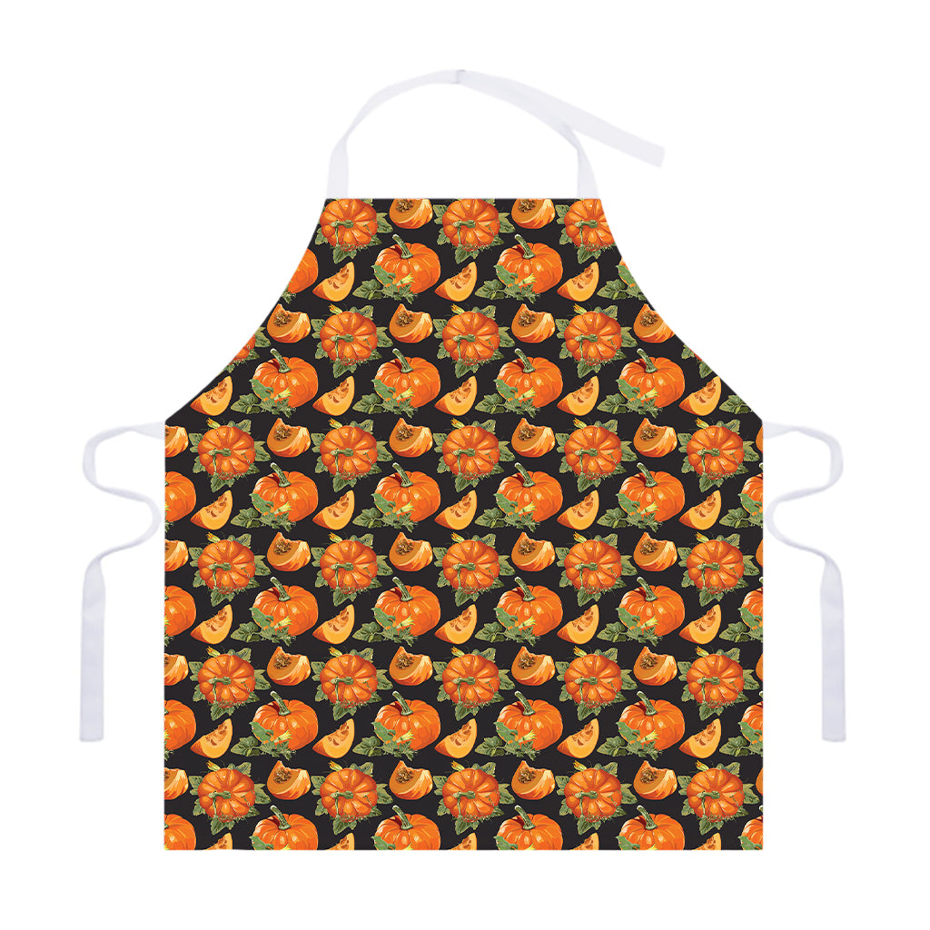 Vintage Pumpkin Pattern Print Adjustable Apron
