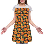 Vintage Pumpkin Pattern Print Adjustable Apron