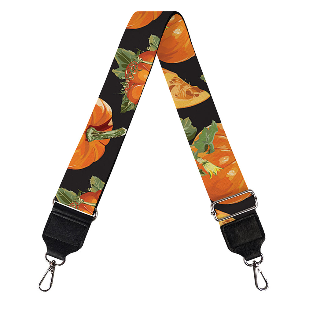 Vintage Pumpkin Pattern Print Bag Strap
