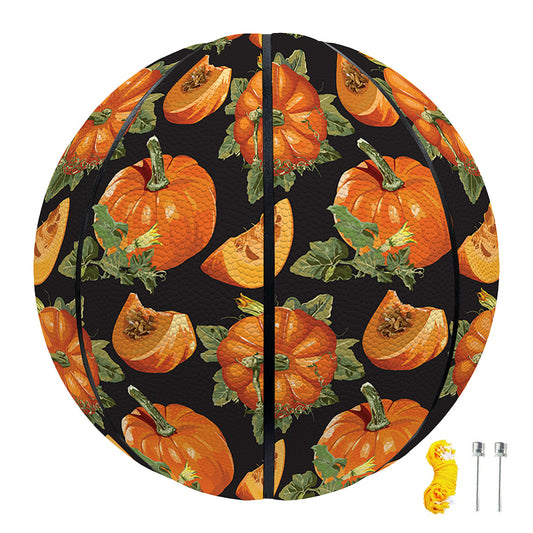 Vintage Pumpkin Pattern Print Basketball