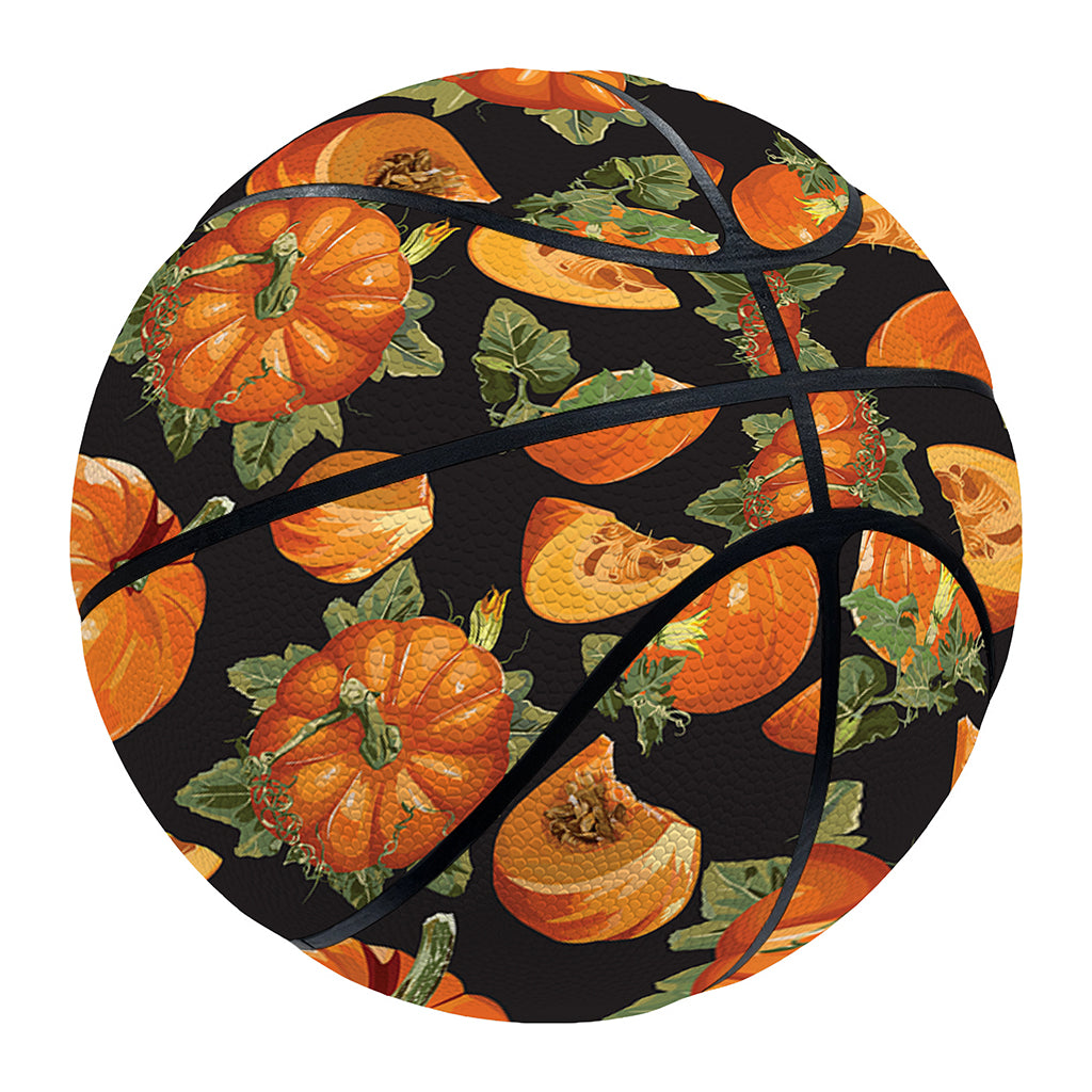 Vintage Pumpkin Pattern Print Basketball