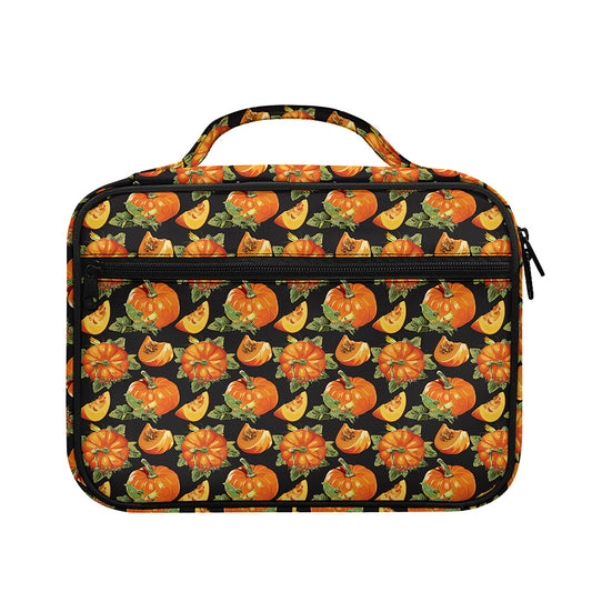 Vintage Pumpkin Pattern Print Briefcase Bible Bag