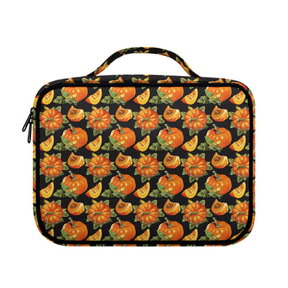 Vintage Pumpkin Pattern Print Briefcase Bible Bag