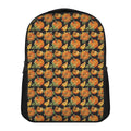 Vintage Pumpkin Pattern Print Casual Backpack
