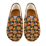 Vintage Pumpkin Pattern Print Casual Shoes