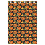 Vintage Pumpkin Pattern Print Curtain