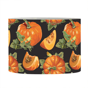 Vintage Pumpkin Pattern Print Drum Lamp Shade