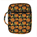 Vintage Pumpkin Pattern Print Front Pocket Bible Bag
