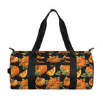 Vintage Pumpkin Pattern Print Gym Bag