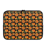 Vintage Pumpkin Pattern Print Laptop Sleeve