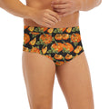 Vintage Pumpkin Pattern Print Men's Briefs