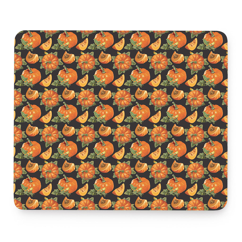 Vintage Pumpkin Pattern Print Mouse Pad