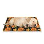 Vintage Pumpkin Pattern Print Pet Cooling Mat Cover