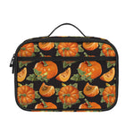 Vintage Pumpkin Pattern Print Portable Lunch Bag