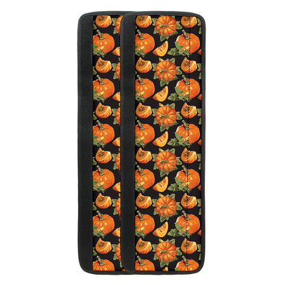 Vintage Pumpkin Pattern Print Refrigerator Handle Covers